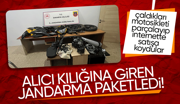 Alıcı kılığına giren jandarma hırsızları yakaladı