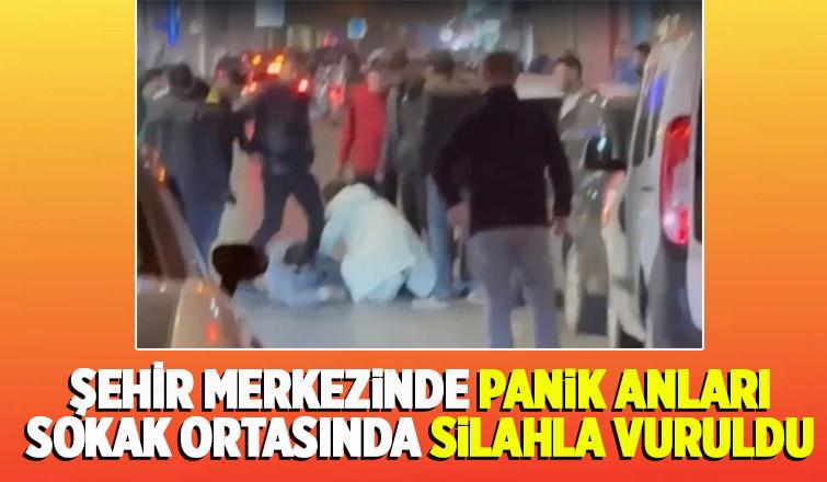 Sokak Ortasında Silahla Vuruldu