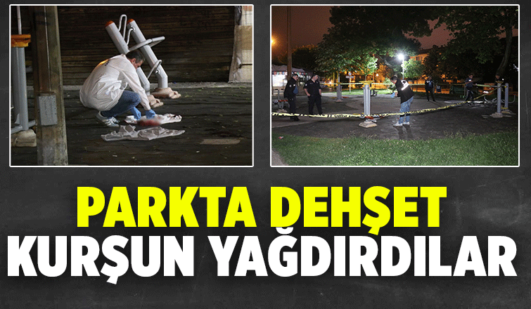 Park'ta tartıştıkları kişiye kurşun yağdırdılar