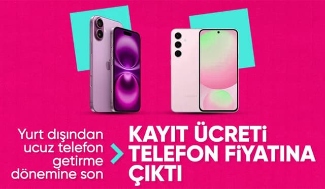 Cep telefonu yeni IMEI kaydı ücreti belli oldu