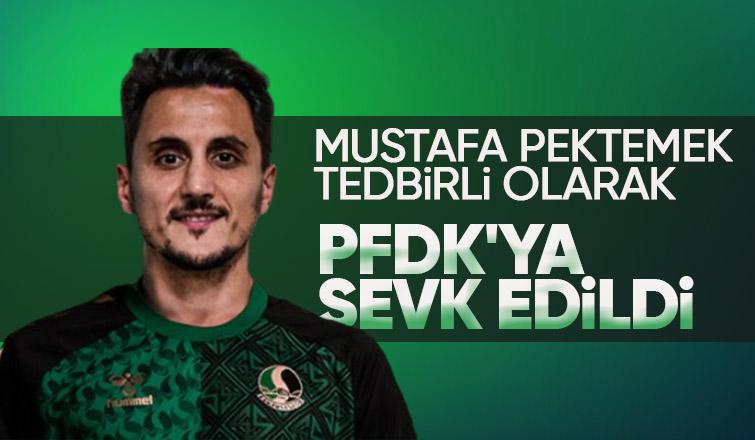 Sakaryaspor'da Mustafa Pektemek'e ceza yolda