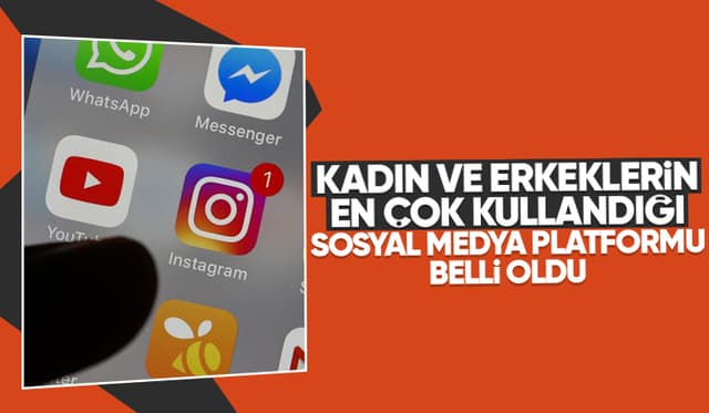 Kadın ve erkekler en çok hangi sosyal medyayı kullanıyor; İşte yanıtı