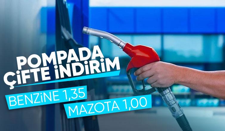 Benzine ve motorine indirim geliyor