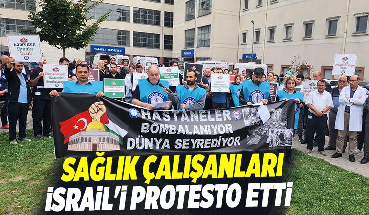 SEAH Önünde İsrail protestosu