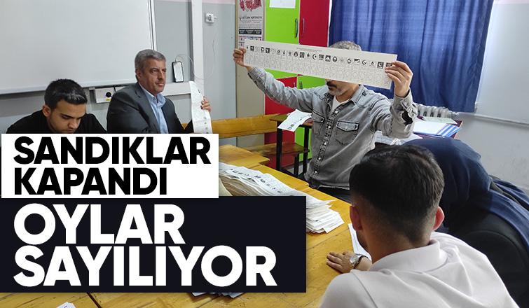 Sandıklar kapandı, oy sayımına geçildi