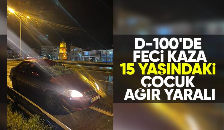 Otomobilin çarptığı çocuk ağır yaralandı