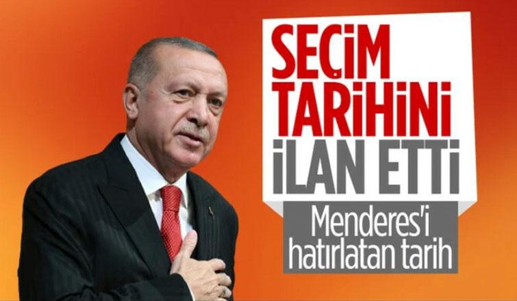 Cumhurbaşkanı Erdoğan'dan seçimler için 14 Mayıs mesajı