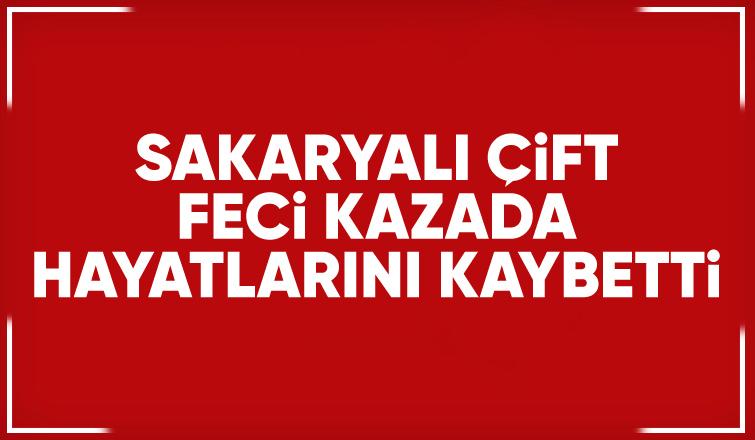 Karı koca feci kazada hayatlarını kaybetti