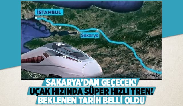 Uçak hızında süper hızlı tren için tarih belli oldu