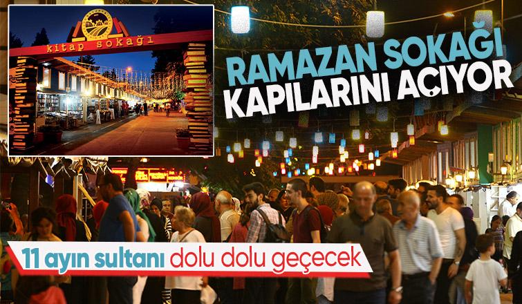 Sakarya'da Ramazan Sokağı kapılarını açıyor