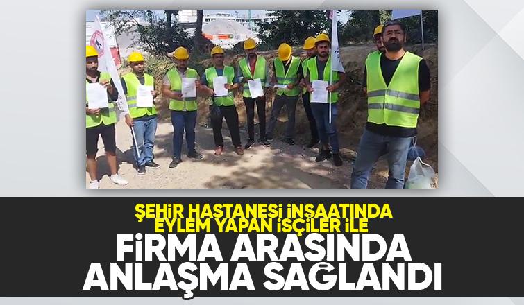 Sakarya Şehir Hastanesi inşaatındaki eylemde yeni gelişme