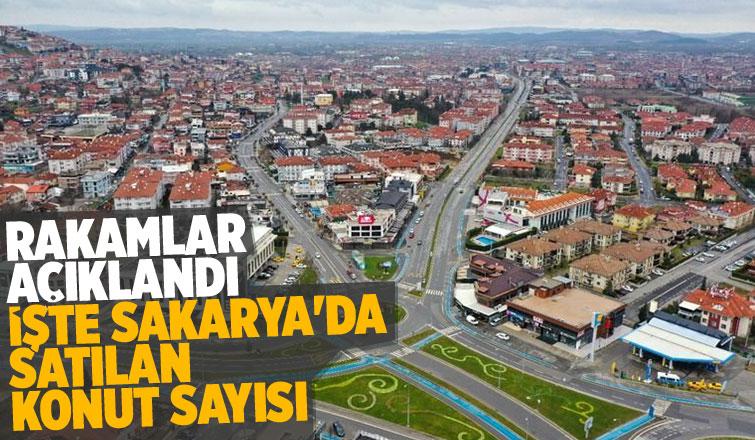 Sakarya'da satılan konut sayısı açıklandı