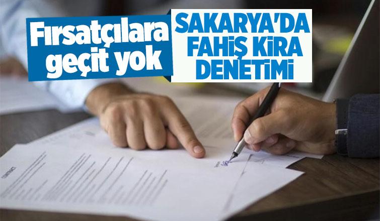 Sakarya'da fahiş kira denetimi