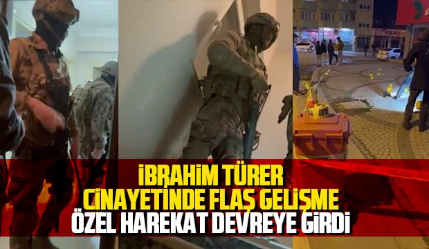 Cinayet şüphelisine özel harekattan operasyon