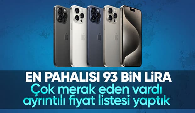 iPhone 15 modellerinin Türkiye fiyatları belli oldu