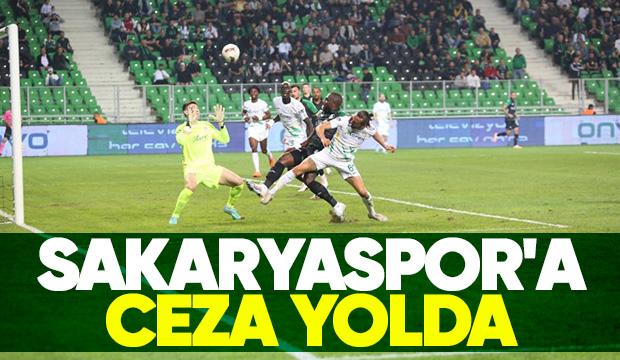 Sakaryaspor PFDK'ya sevk edildi