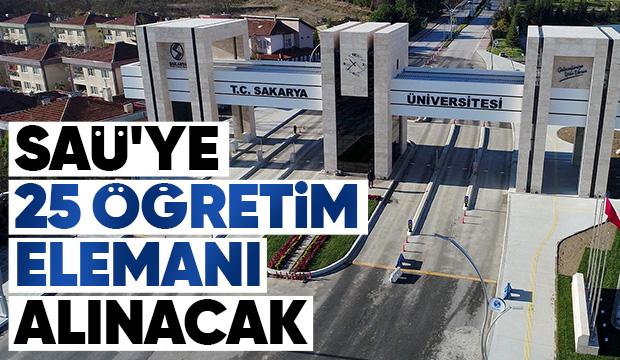 SAÜ araştırma görevlisi ve öğretim görevlisi alıyor