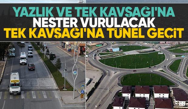 TEK Kavşağına tünel geçitli çözüm