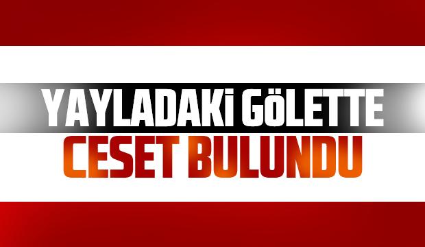 Karagöl Yaylası'nda gölette ceset bulundu