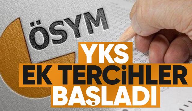 YKS ek yerleştirme tercih süreci başladı