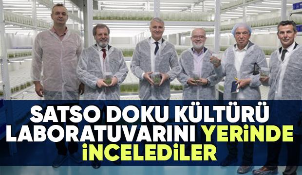 SATSO Doku Kültürü Laboratuvarı kapılarını gazetecilere açtı