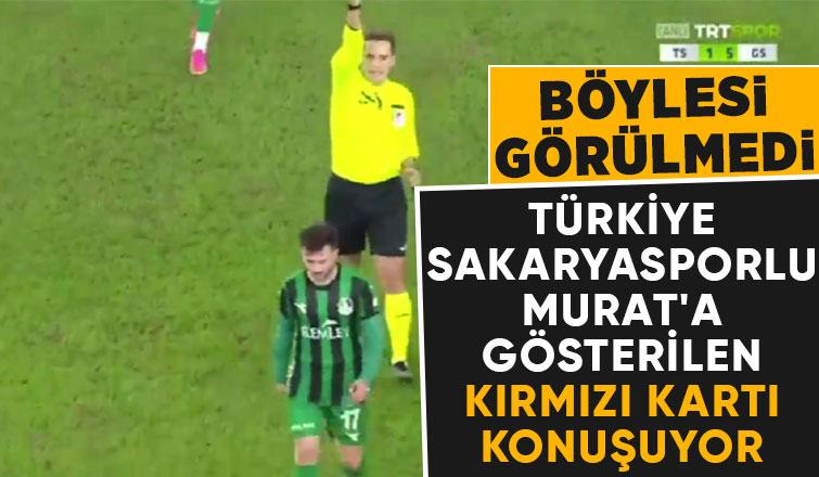 Gençlerbirliği Sakaryaspor maçında tartışma yaratan kırmızı kart