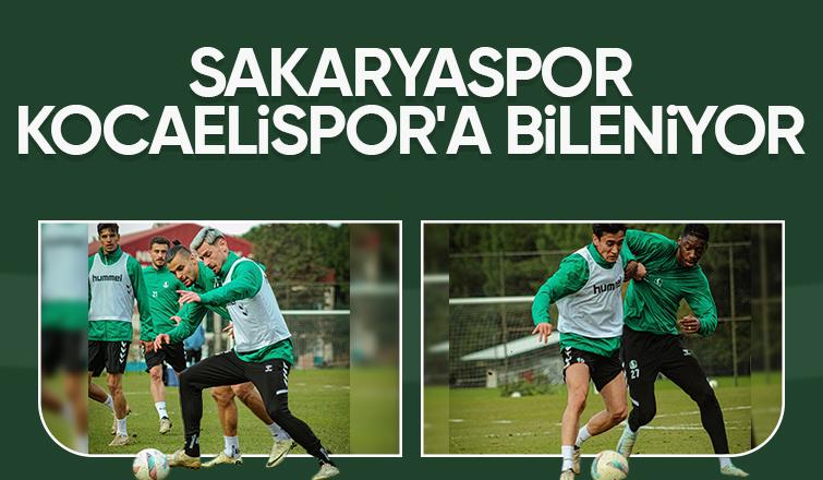 Sakaryaspor Kocaelispor maçı hazırlıklarına başladı