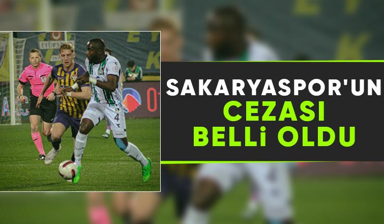 PFDK'dan Sakaryaspor'a ceza