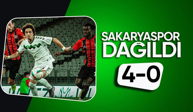 Fatih karagümrük 4 Sakaryaspor 0