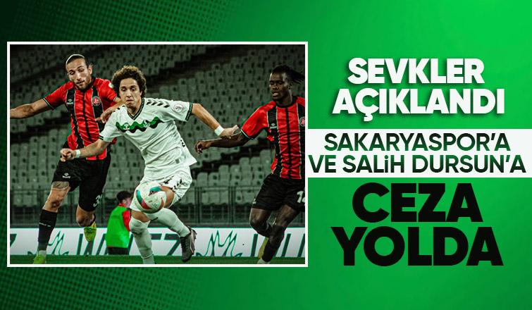 Sakaryaspor PFDK'ya sevk edildi