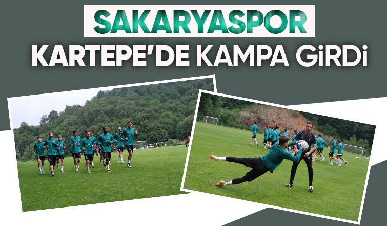 Sakaryaspor ikinci etap için Kartepe'de