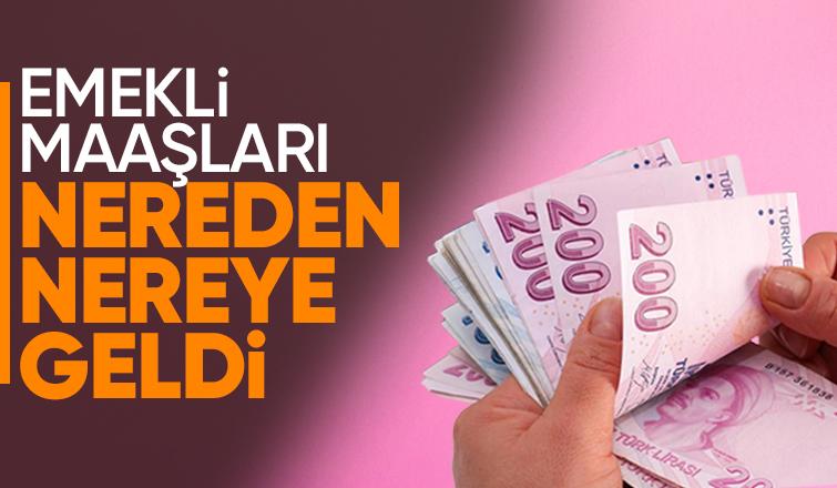 SSK ve Bağkur emeklilerinin yüzde 49,25 zamlı yeni maaşları