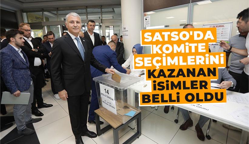 SATSO'da 1. ve 23. Meslek Komitelerinde Altuğ Kazandı