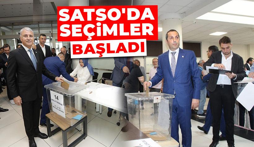 SATSO'da Seçim Başladı