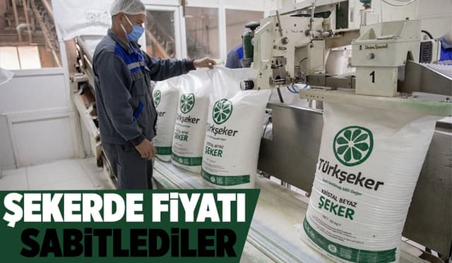 Şeker üreticisinden sabit fiyat uygulaması