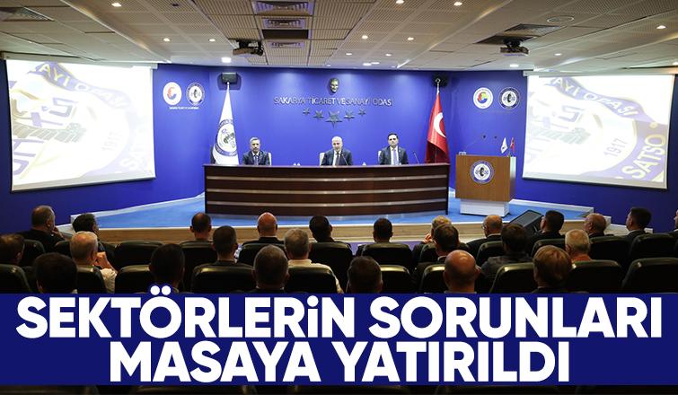 SATSO'da sektörlerin sorunları konuşuldu