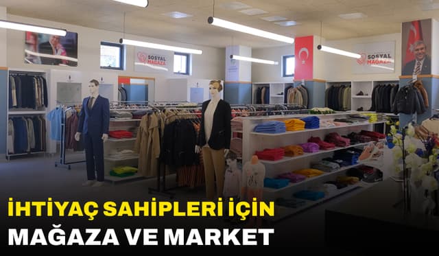 Sosyal Sevgi Mağazası Ve Sosyal Market Yüzleri Güldürdü