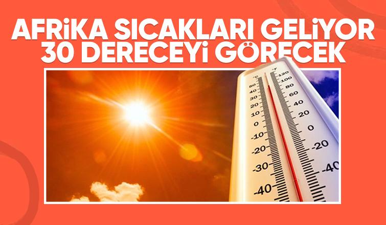 Sakarya'da sıcaklık 30 dereceye çıkacak