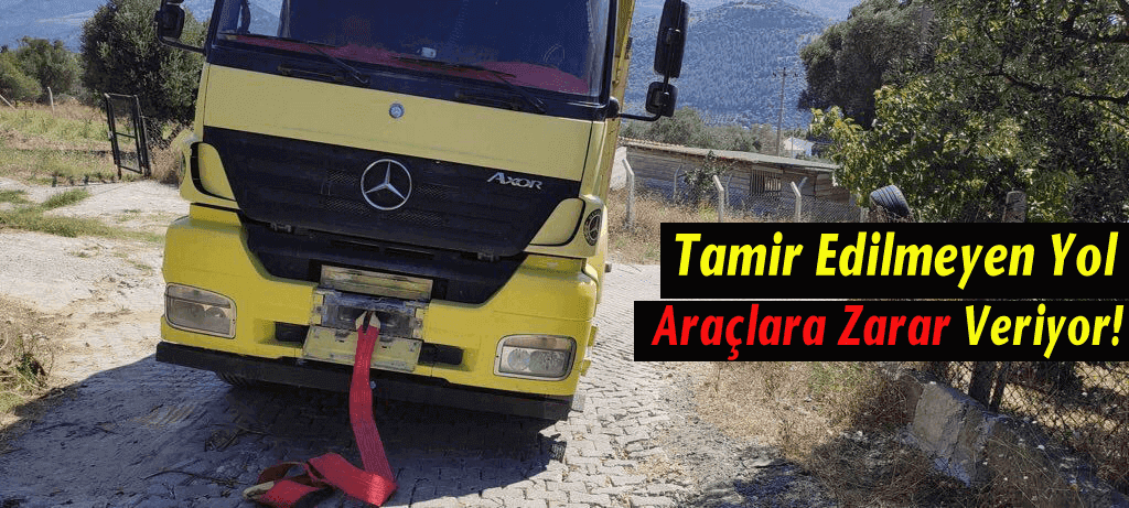 Tamir Edilmeyen Yol Araçlara Zarar Veriyor!