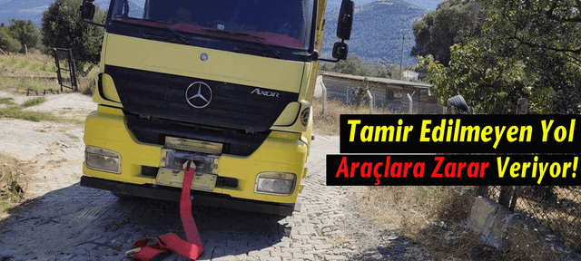 Tamir Edilmeyen Yol Araçlara Zarar Veriyor!