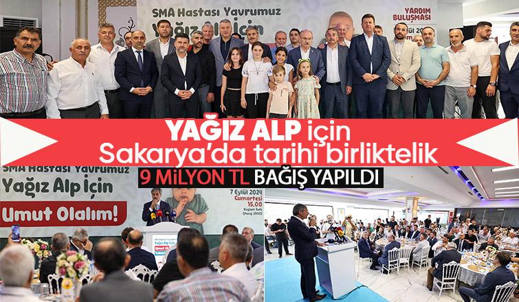 SMA hastası Yağız için 9 milyon lira bağış