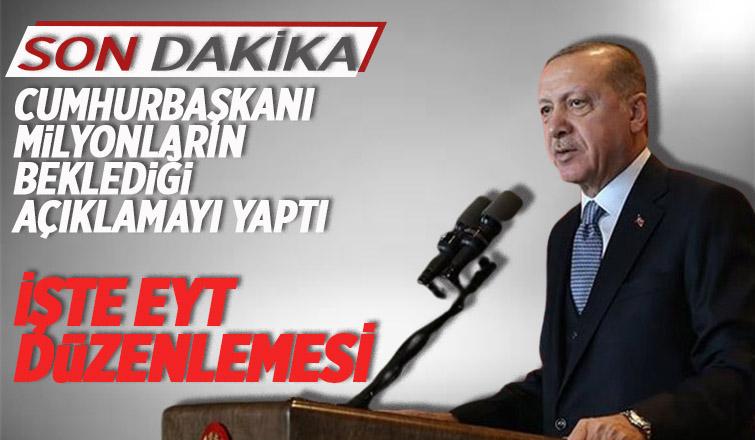 EYT düzenlemesi açıklandı; İşte detaylar