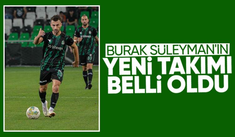 Burak Süleyman İstanbul ekibine transfer oldu