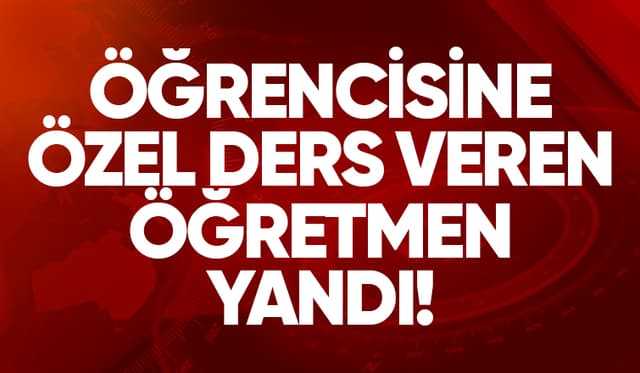 Öğretmenlere özel ders şoku