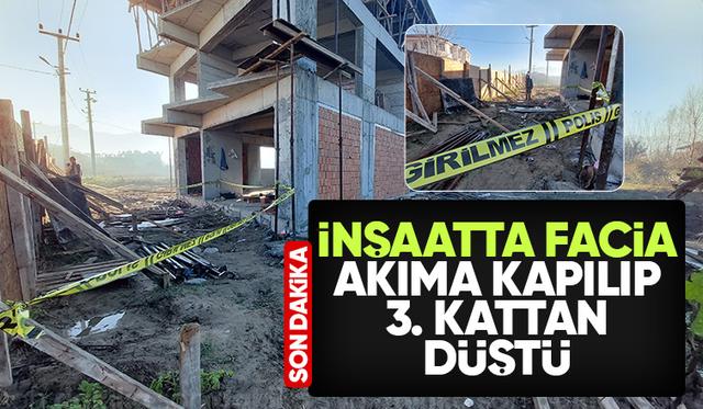 Yüksek gerilim hattına temas eden işçi 3 kattan düştü