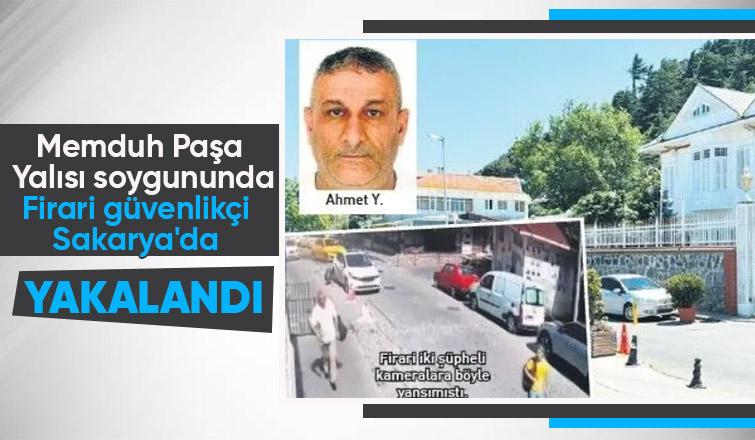 Memduh Paşa Yalısı soygununun firarisi villada yakalandı