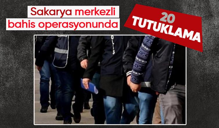 Sakarya merkezli bahis operasyonunda yeni gelişme