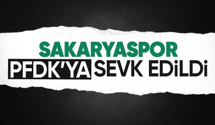 Sakaryaspor'a ceza yolda