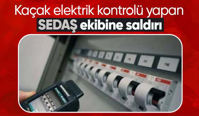 Kaçak elektrik denetiminde bıçaklı saldırı