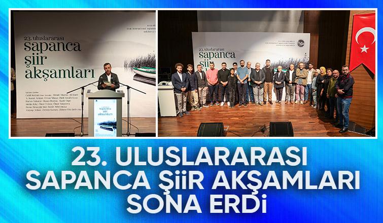 Filistin temalı Uluslararası Sapanca Şiir Akşamları sona erdi